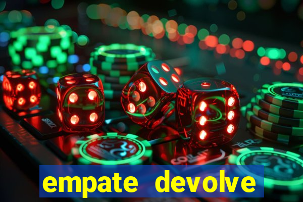 empate devolve aposta como funciona